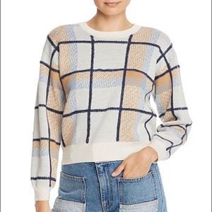 Joie Plaid Sweater